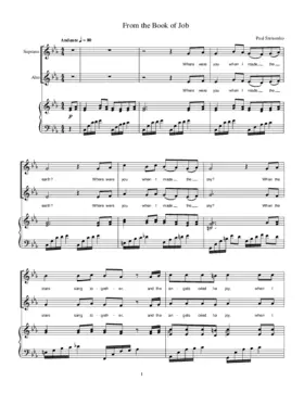 From the Book of Job