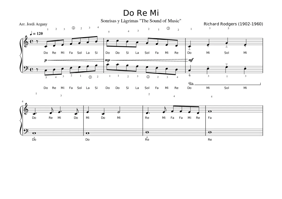 Do-Re-Mi - Page 1