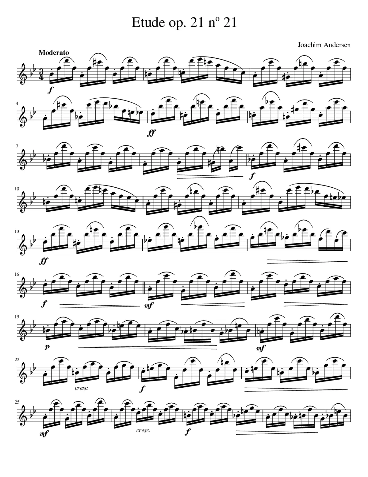 24 Studien op. 21 - Page 1
