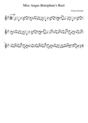 Miss Angus Botriphnie's Reel