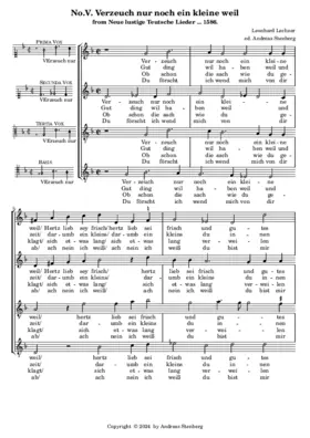 Verzeuch nur noch ein kleine weil