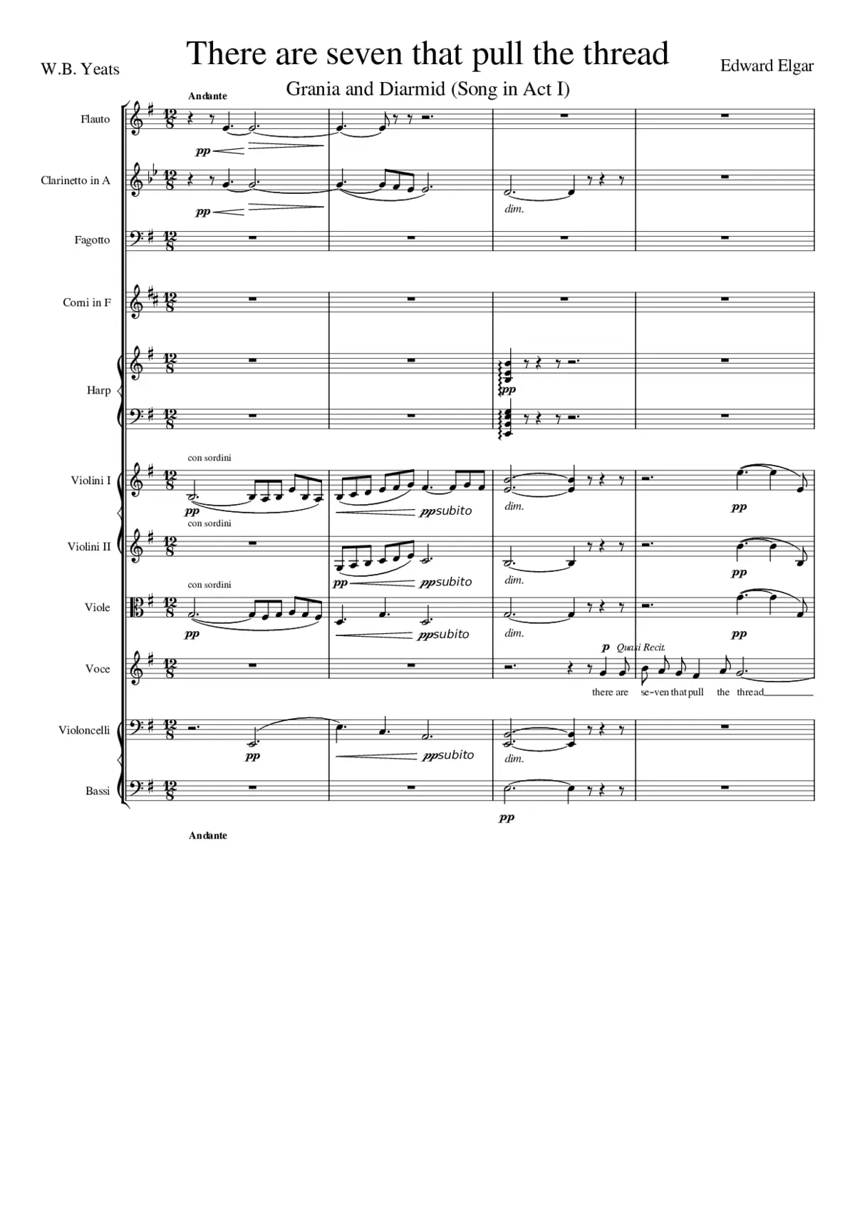 Grania and Diarmid - Page 1