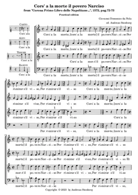 Cors' a la morte il povero Narciso