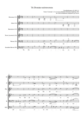 Tu Domine universorum