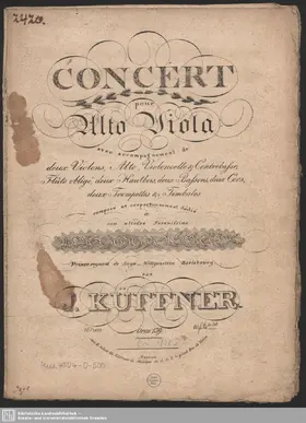 Viola Concerto in A major