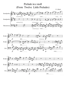 Little Prelude No.7 E minor BWV 941