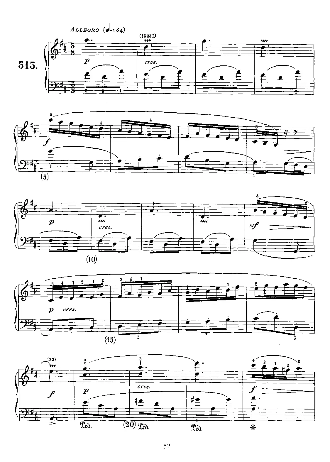 Keyboard Sonata in D major - Page 1