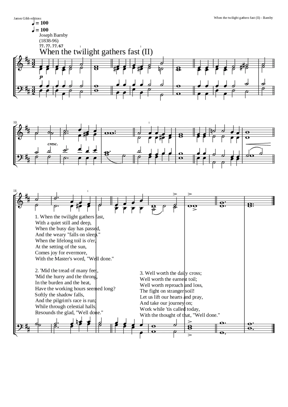 When the twilight gathers fast (II) - Page 1