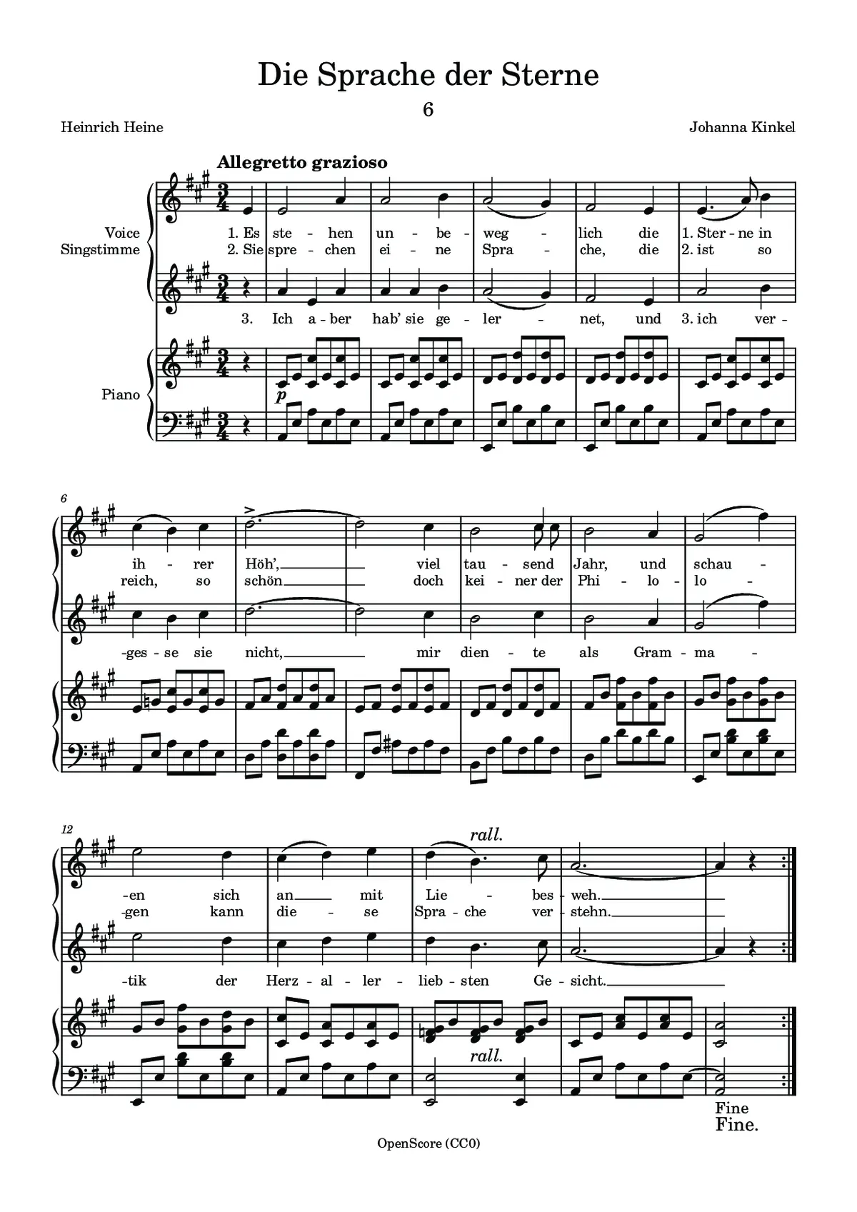 Die Sprache der Sterne - Page 1