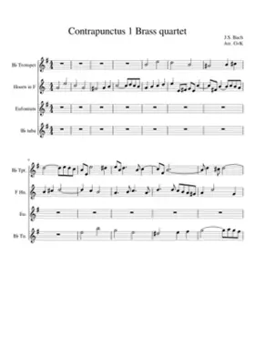 Contrapunctus I. III. (from Art of Fugue BWV 1080)