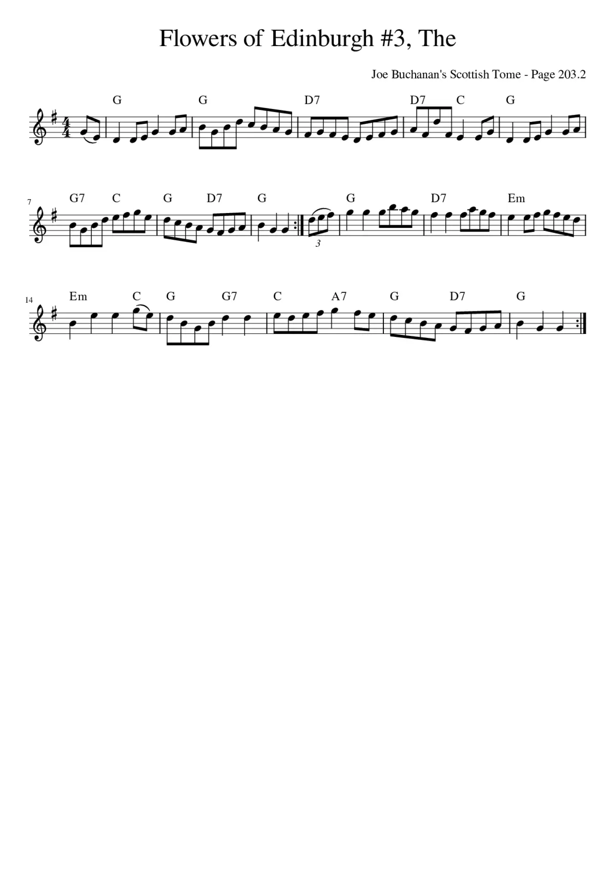 Flowers of Edinburgh - Page 1