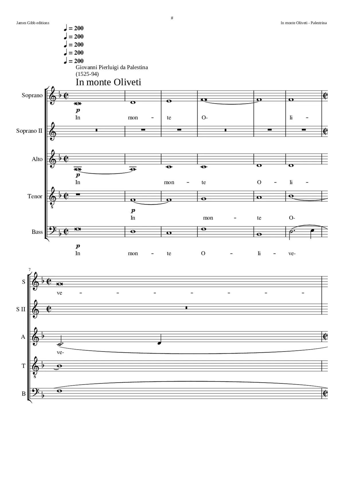 In monte Oliveti - Page 1