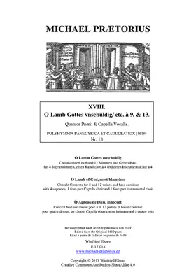 O Lamm Gottes unschuldig
