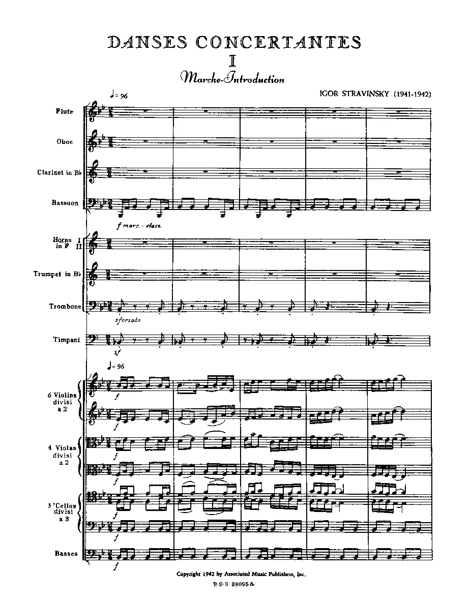 Danses concertantes - Page 1