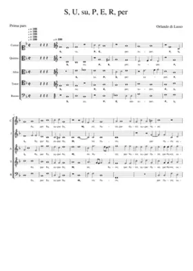 Super flumina Babylonis a 5 (other settings are for 4 vv. and 2 vv.)