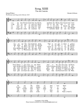 Arise thou North-winde (Song 14)