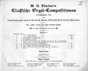 12 Orgelstücke Verschiedener Art