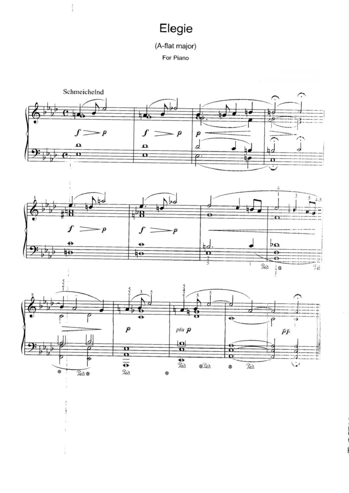 Elegie - Page 1