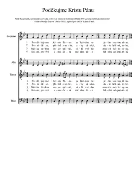 Poděkujme Kristu Pánu