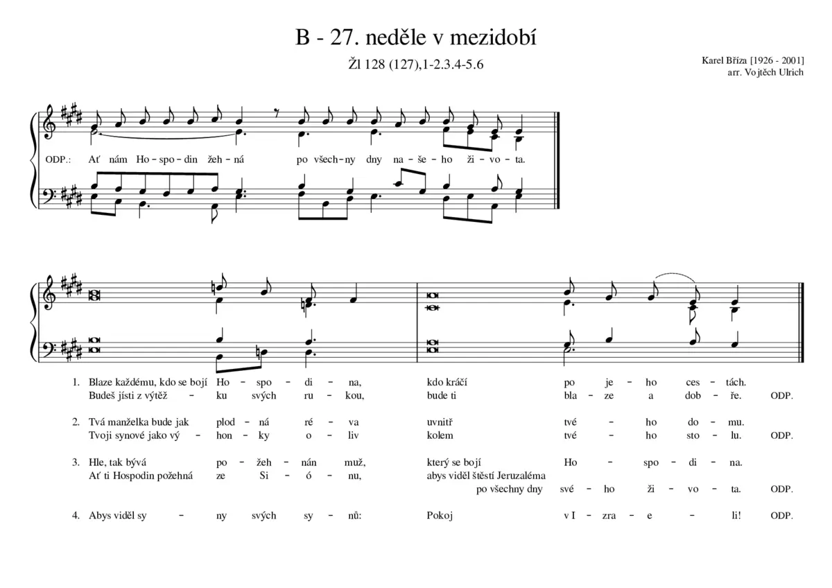 B - 27. neděle v mezidobí - Page 1