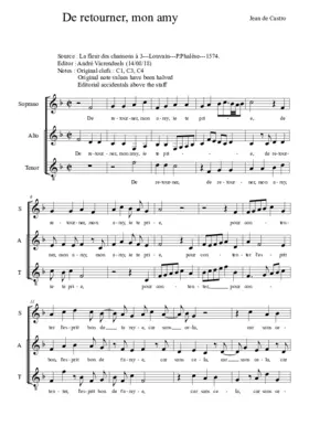 De retourner mon amy