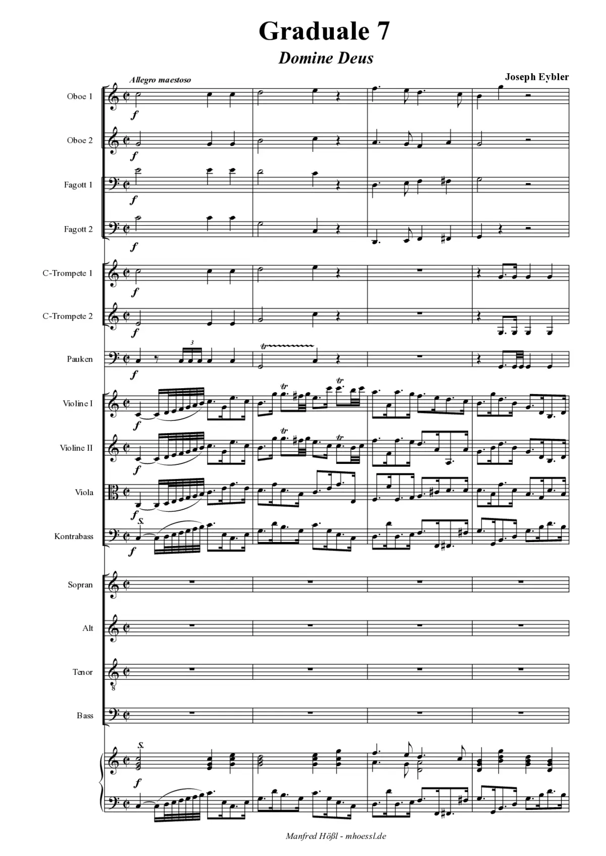 Domine Deus, omnium Creator - Page 1