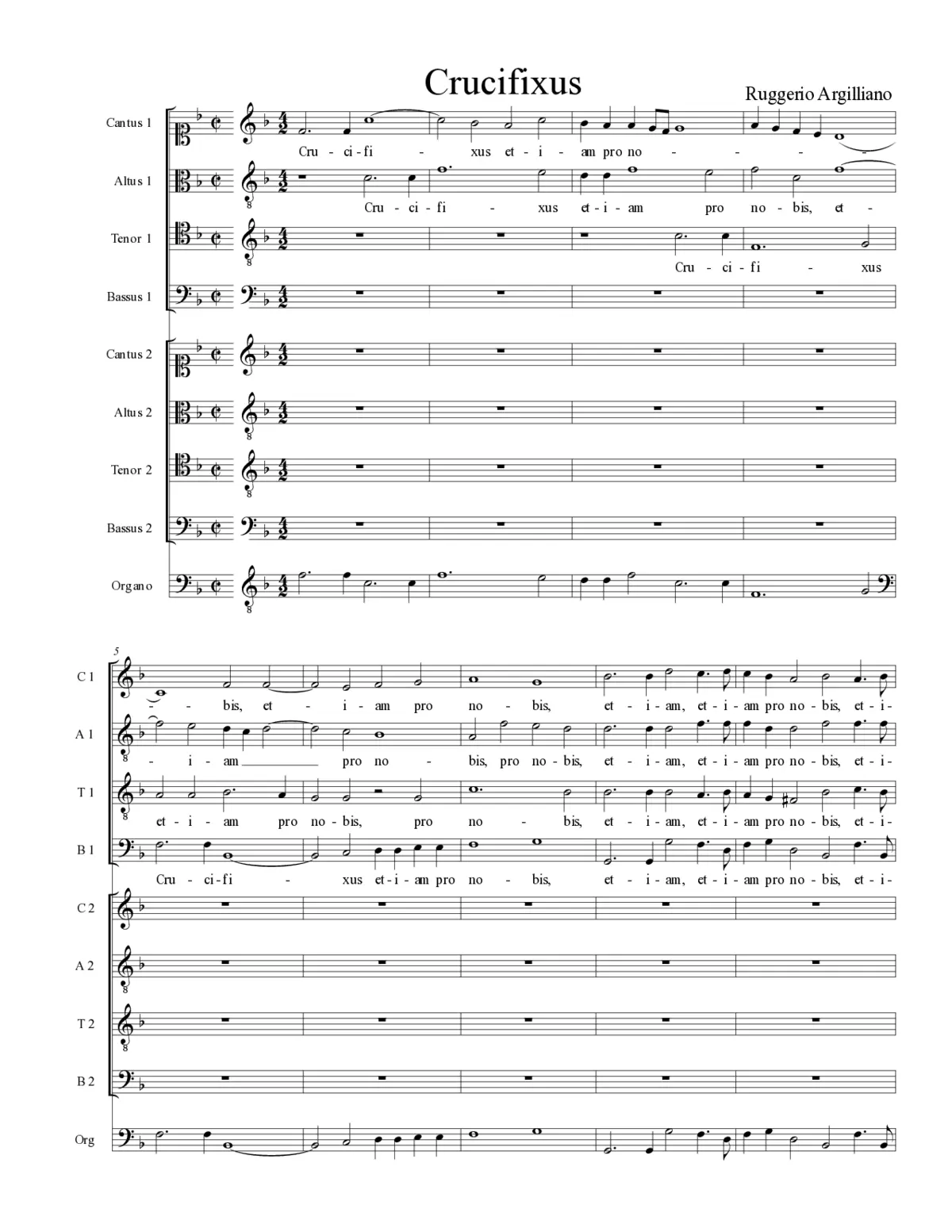 Crucifixus - Page 1