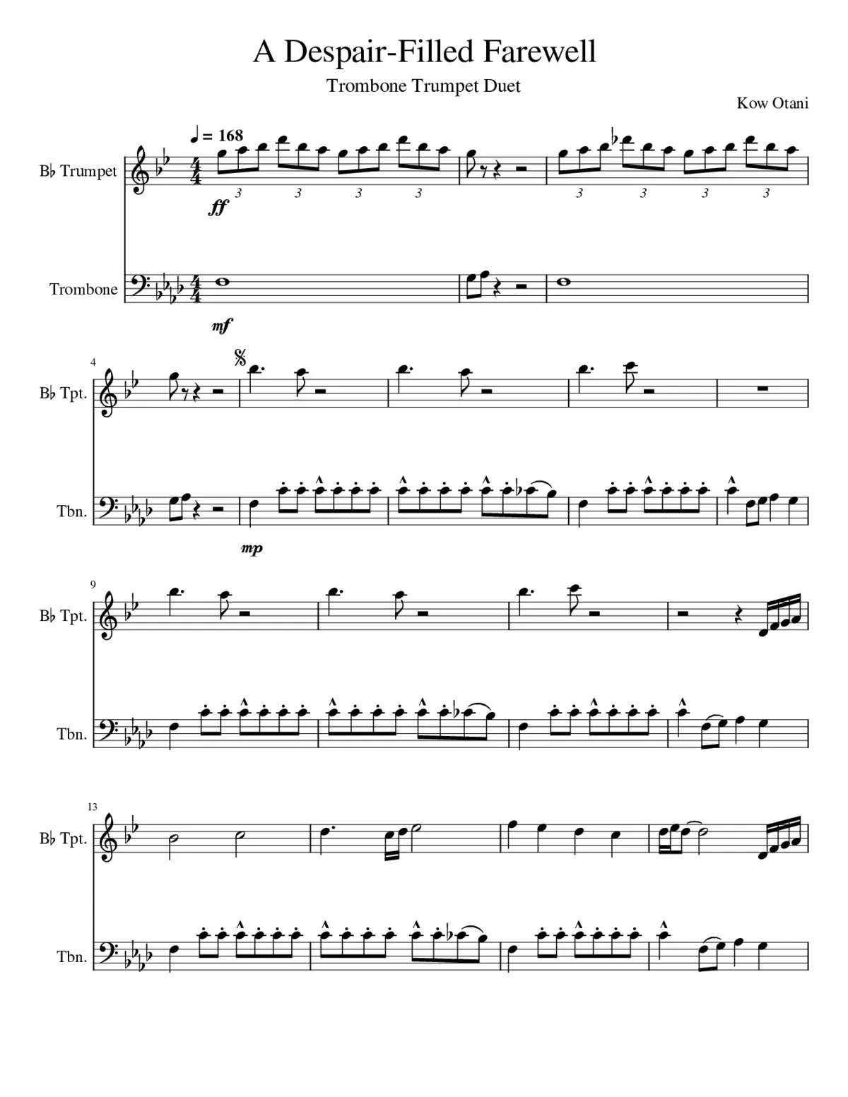 A Despair-Filled Fairwell - Page 1