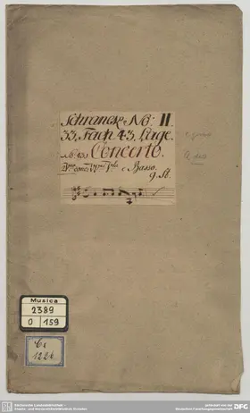 Concerto for 2 Violins in A major