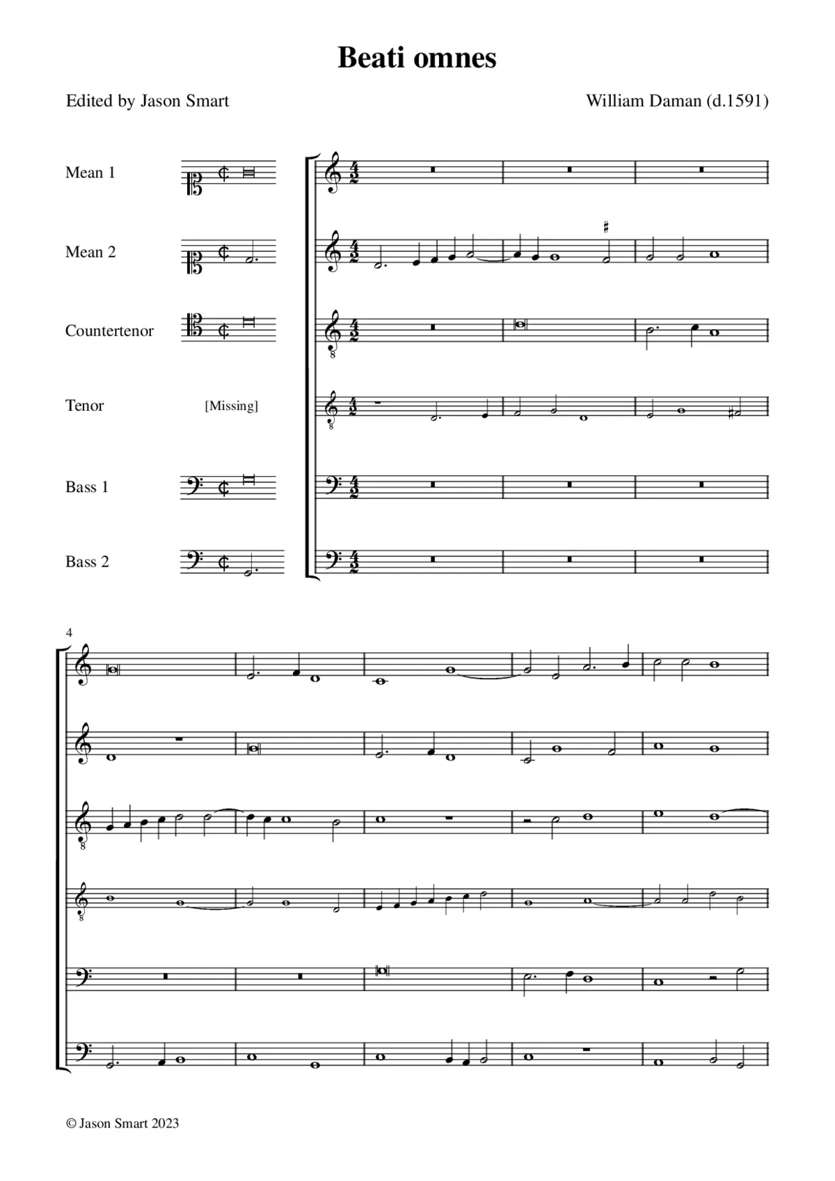 Beati omnes - Page 1
