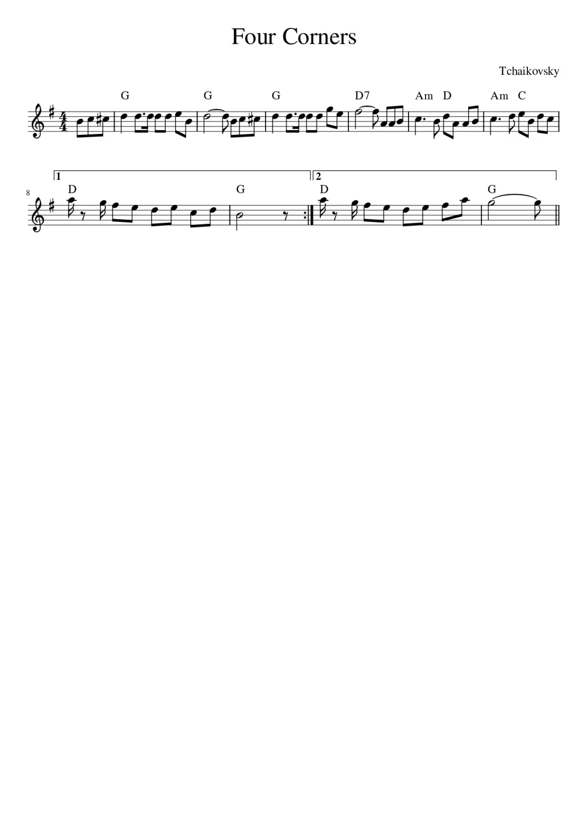 Four Corners - Page 1