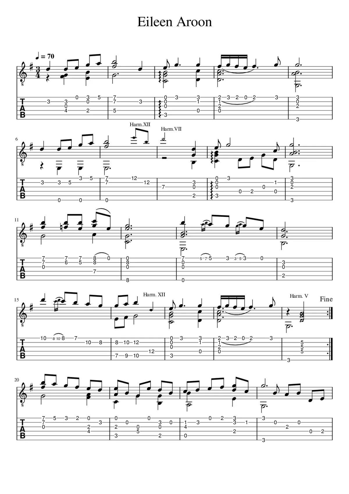 eileen aroon - Page 1