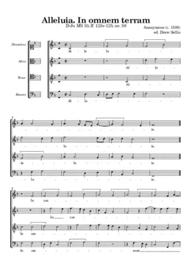 Alleluia. In omnem terram