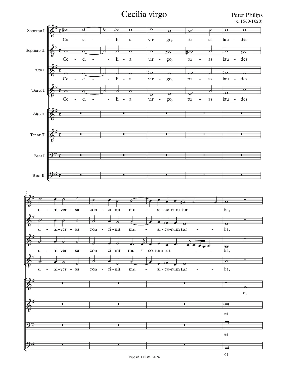 Cecilia Virgo - Page 1
