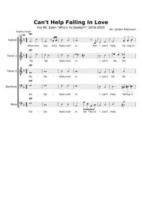 Can't Help Falling In Love