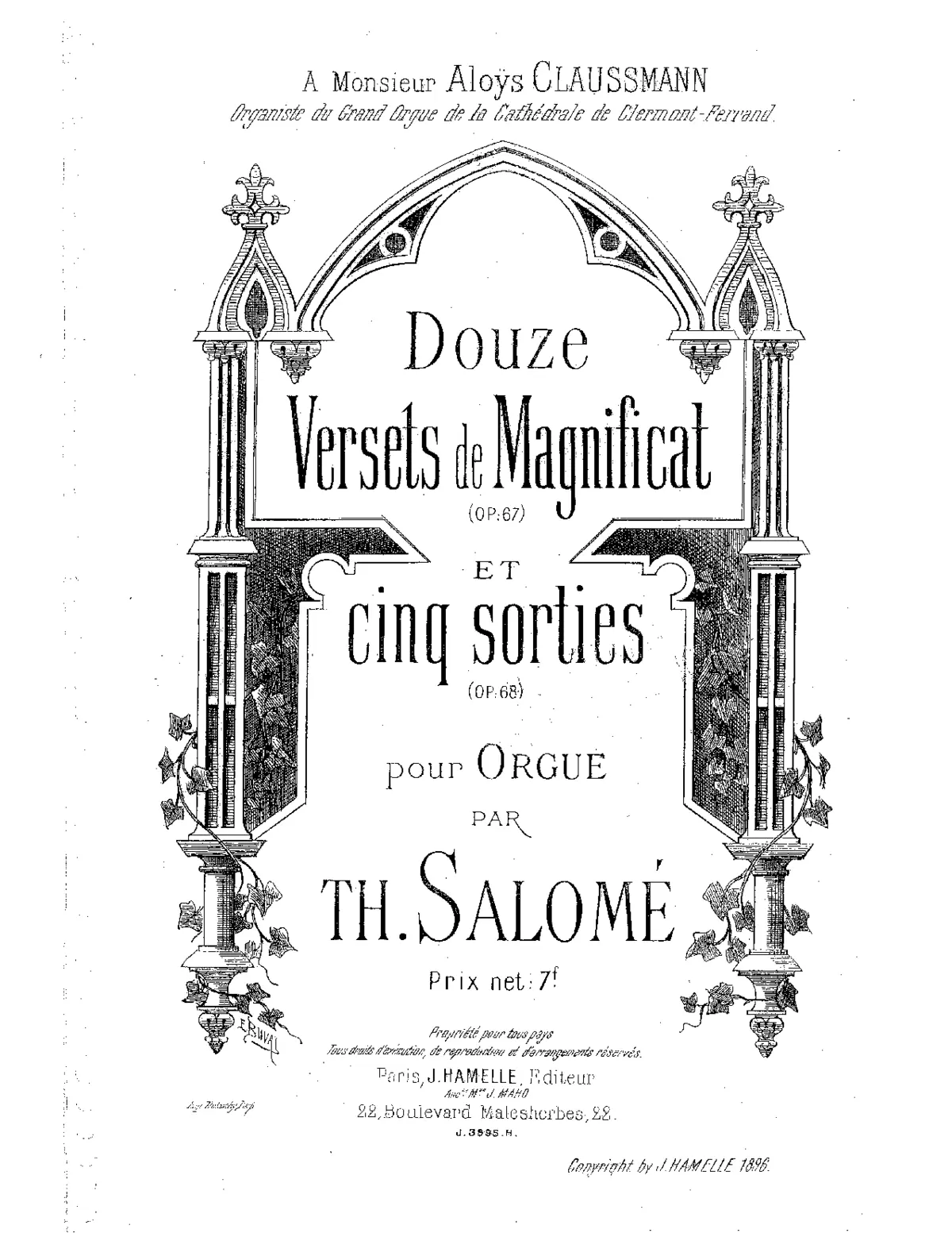 12 Versets de Magnificat et 5 Sorties - Page 1