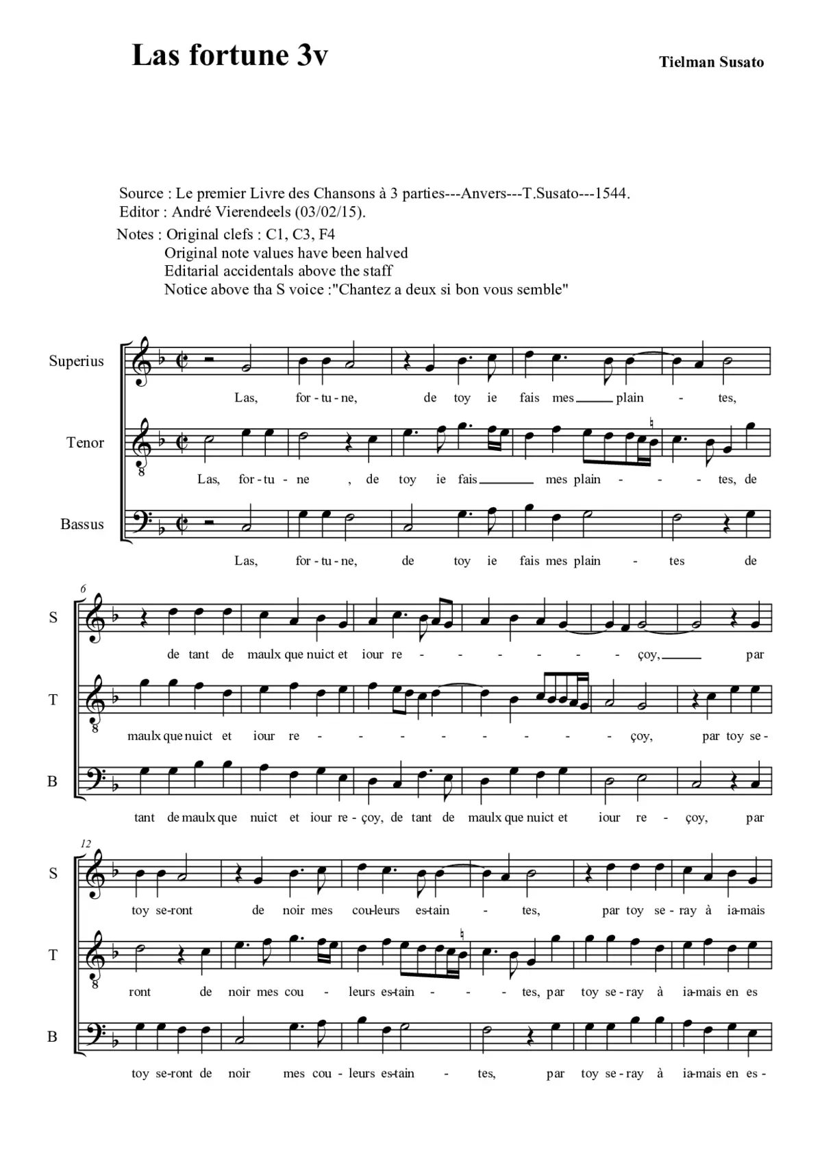 Las fortune - Page 1