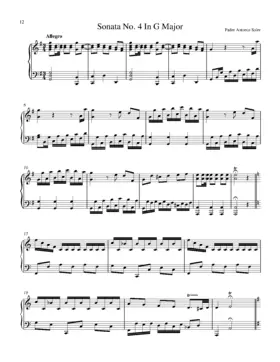 Keyboard Sonata in G major