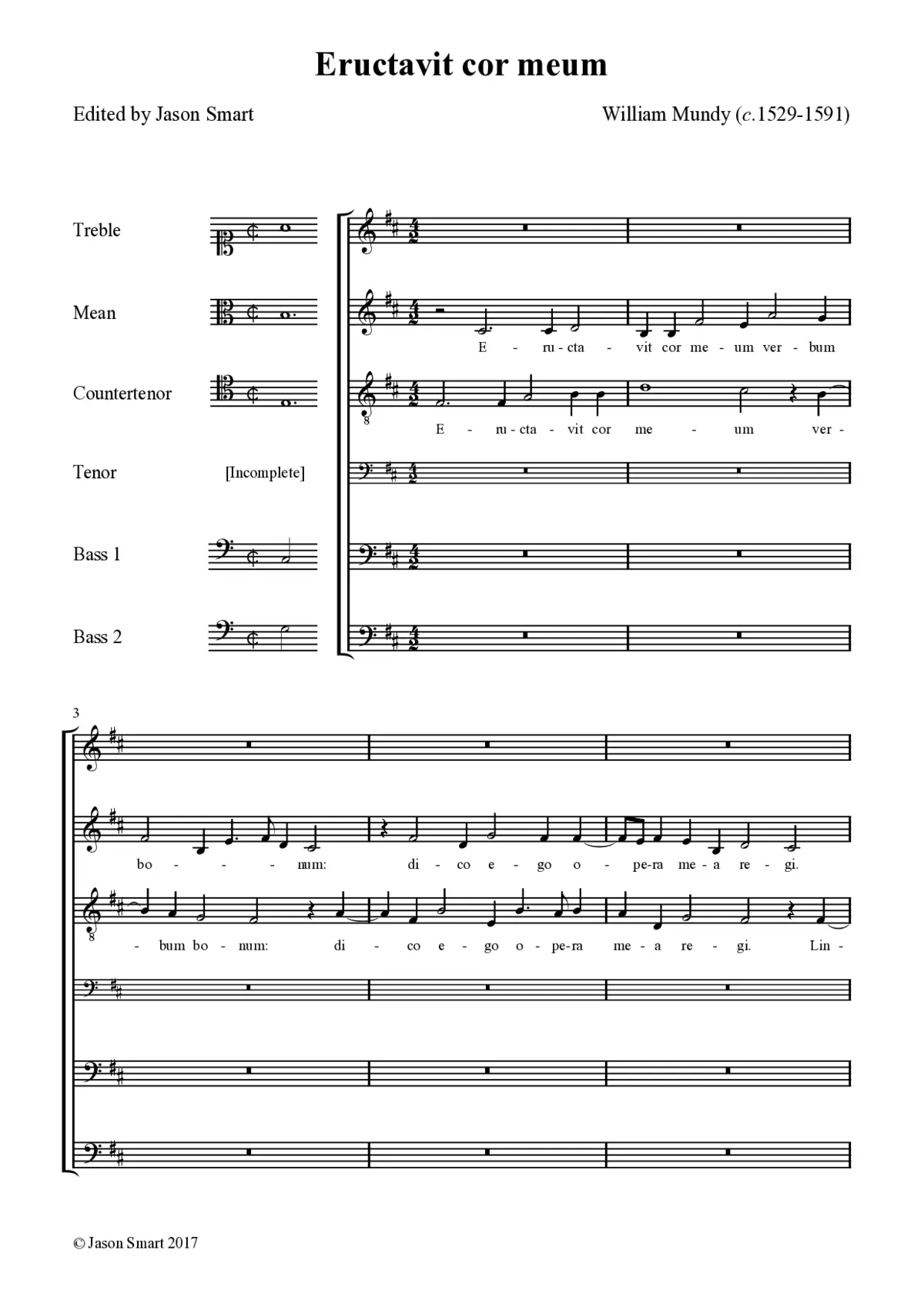 Eructavit cor meum - Page 1