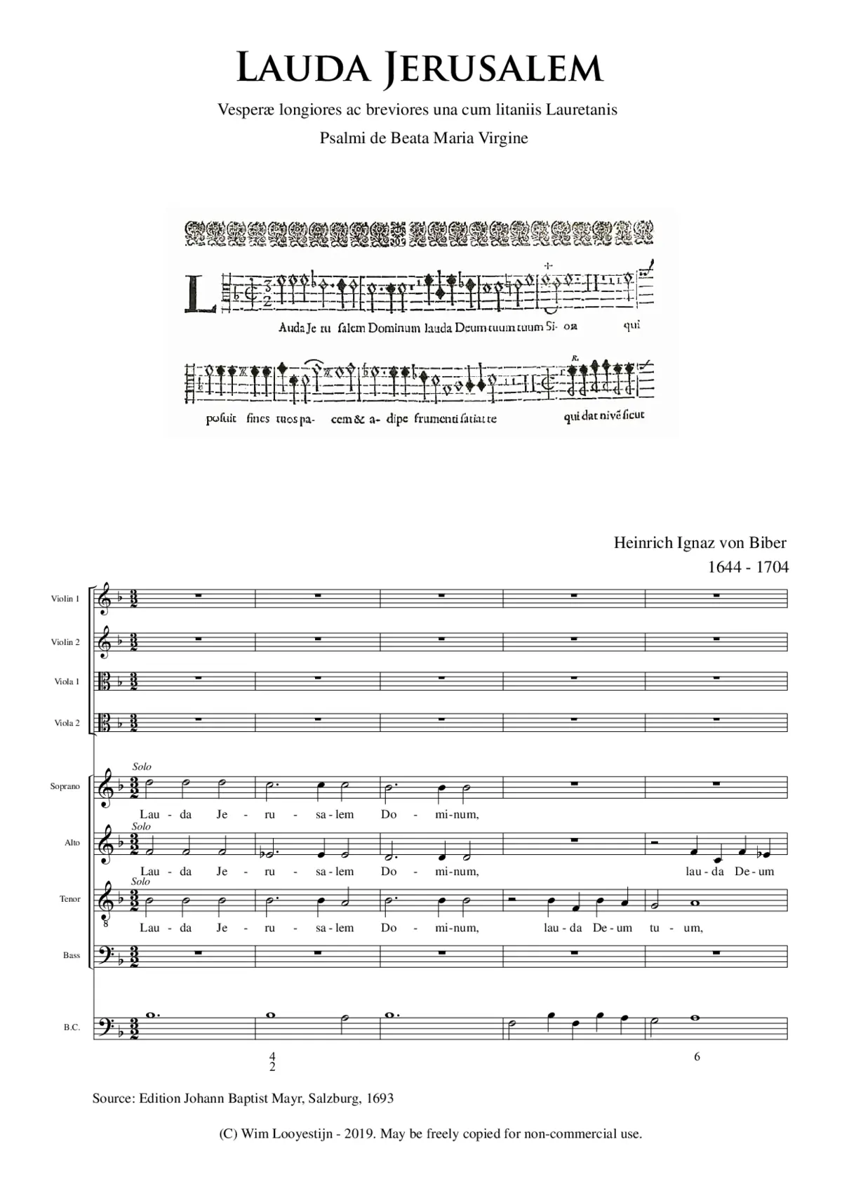 Lauda Jerusalem - Page 1
