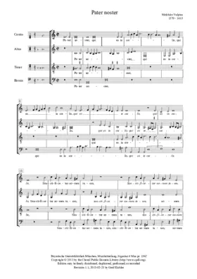 Pater noster a 4