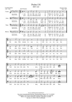 Aus meines Herzensgrunde, SWV 243