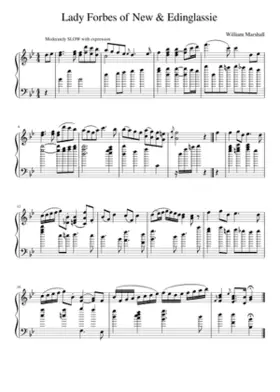 Lady Forbes of New & Edinglassie
