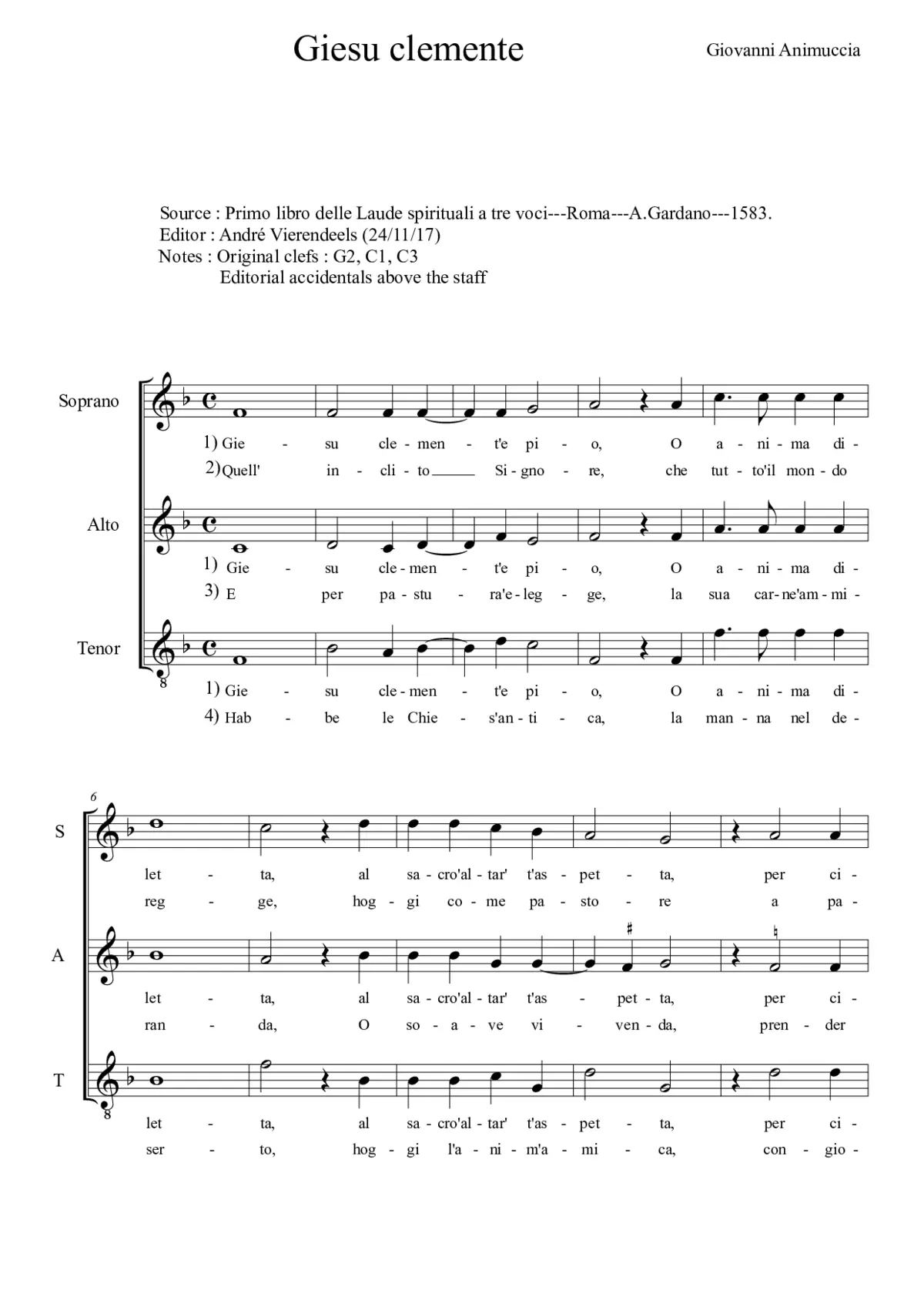 Giesu clemente - Page 1