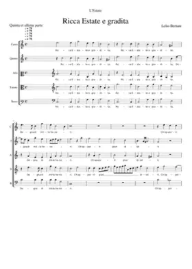 Ricca Estate e gradita