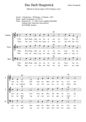 Das fünft Hauptstück