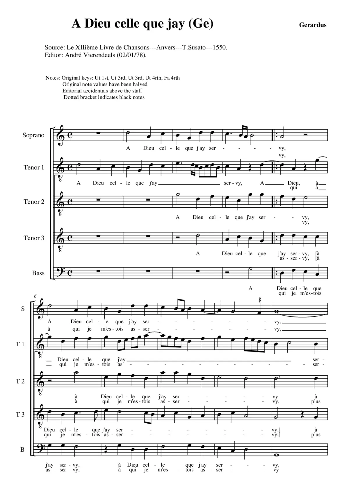 A Dieu celle que jay - Page 1