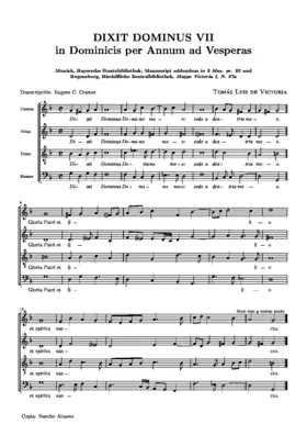 Dixit Dominus VII (septimi toni)