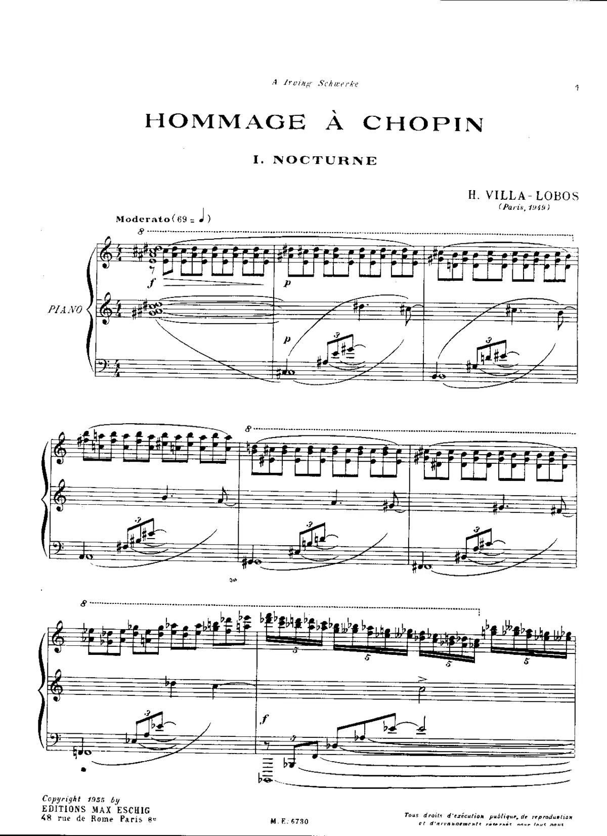 Hommage à Chopin - Page 1