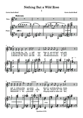 Nothing But a Wild Rose